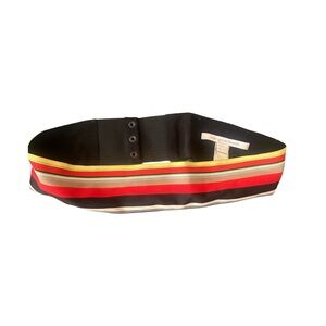 DVF multi color block Women's Elastic Belt